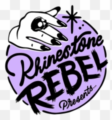 Rhinestone Rebel Presents - Clip Art Png,Rhinestone Png