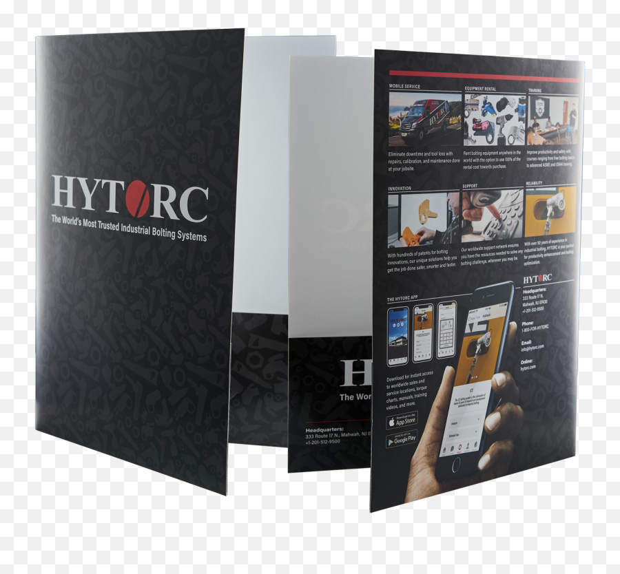 Hytorc Pocket Folder - Flyer Png,Folder Png