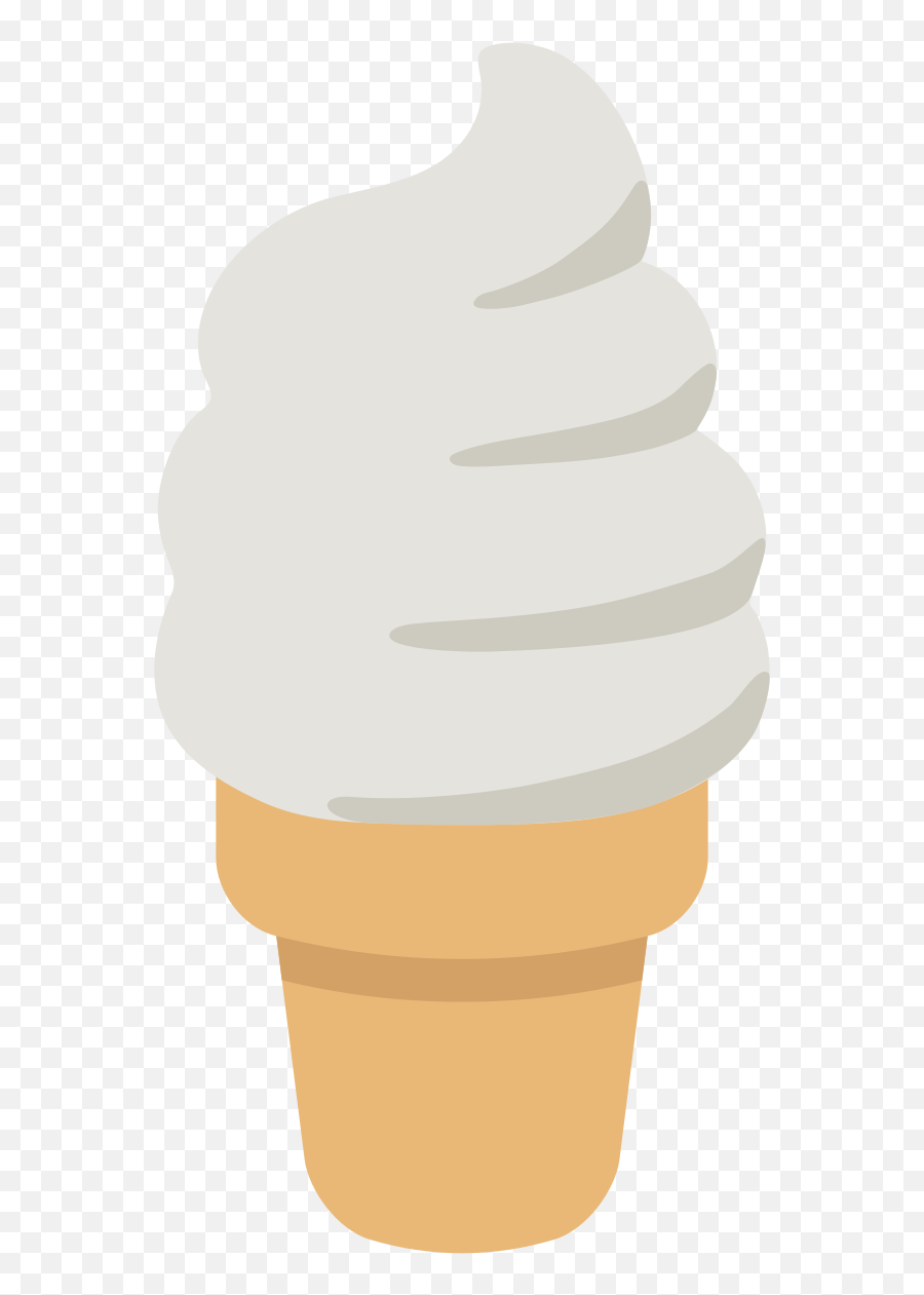 Fileemoji U1f366svg - Wikimedia Commons Soft Serve Ice Creams Png,Food Emoji Png