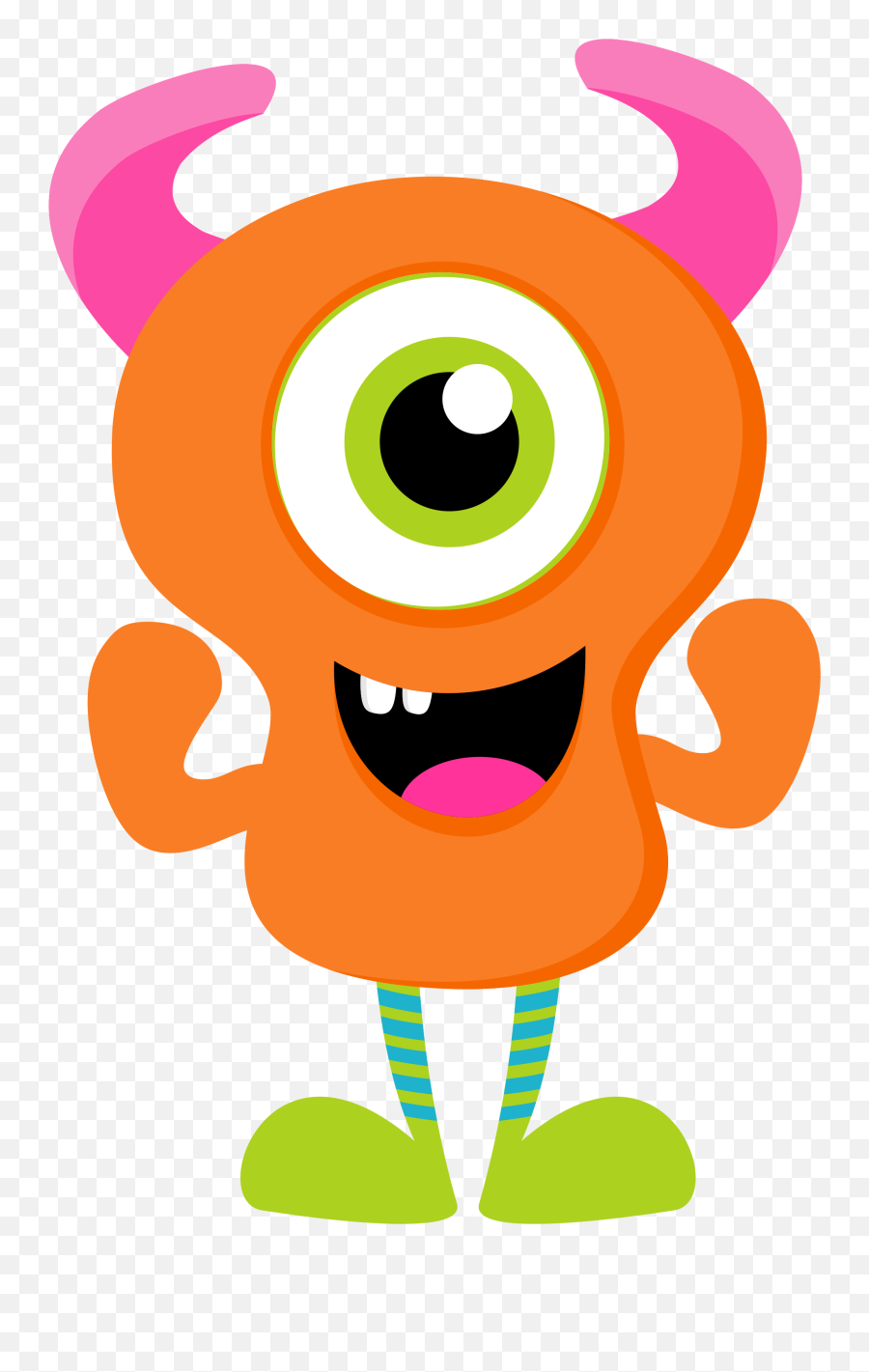 Monster Clipart Litter Transparent Free For - Cute Monster Clipart Png,Litter Png