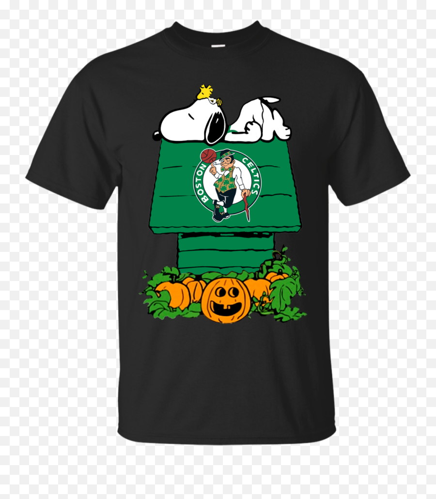 Download Hd Snoopy Boston Celtics Halloween Shirt Png - Wuhan Wild Wings Shirt,Boston Celtics Png