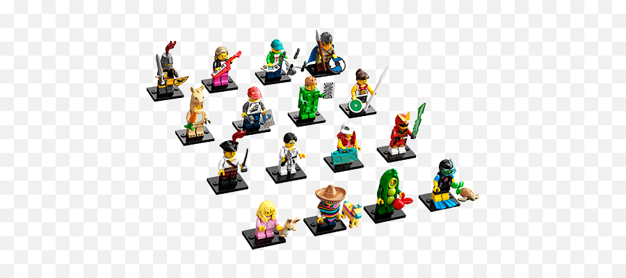 Lego Collectible Minifigures Series 20 - Lego Mini Series 20 Png,Lego Characters Png