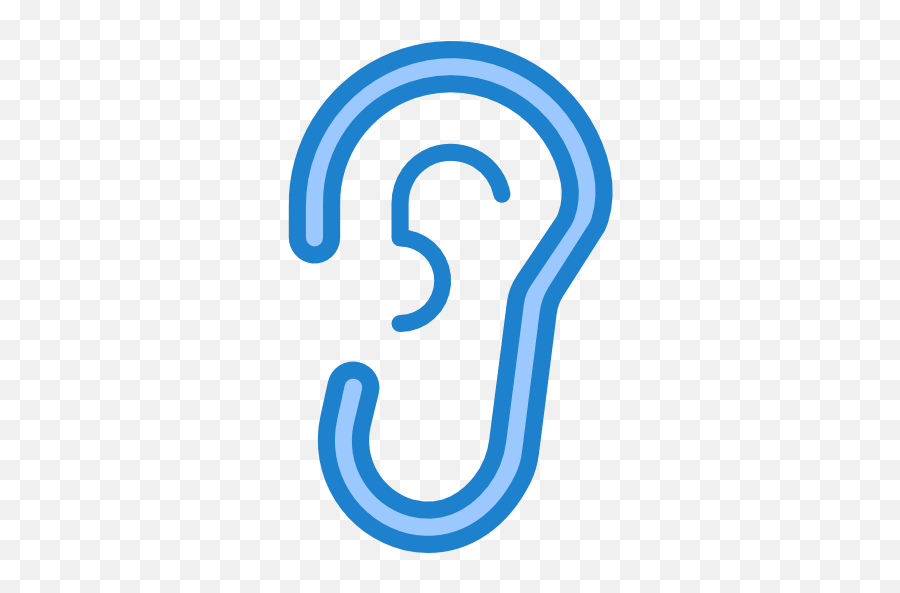 Ear - Ear Icon Blue Png,Ear Icon Png