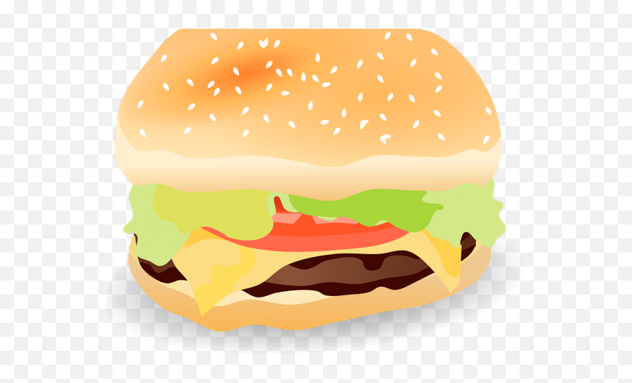 Hamburger Clipart Meal - Small Picture For Hamburger Png,Cheeseburger Transparent Background