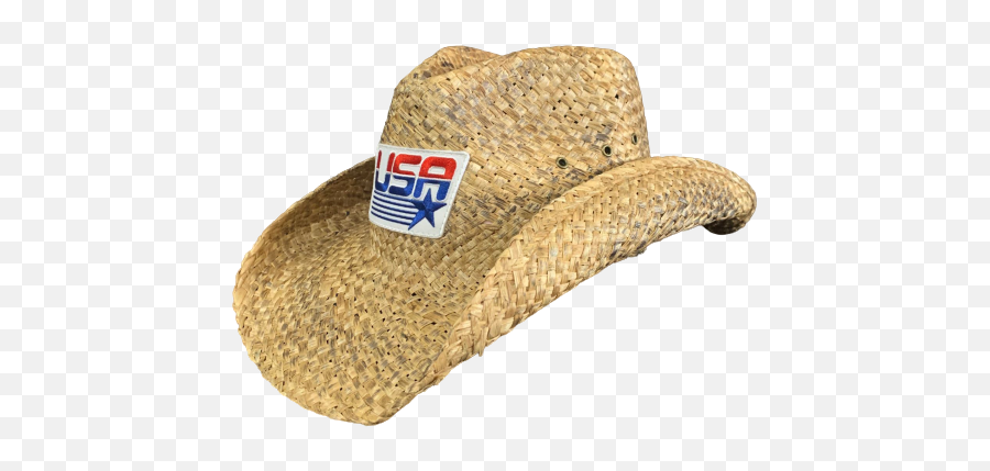 Usa Flag Straw Cowboy Hat - Cowboy Hat Png,Cowboy Hat Transparent
