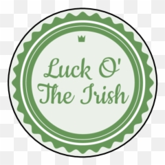 Luck Ou0027 The Irish Label - Cute Irish Art Transparent Png,Irish Png