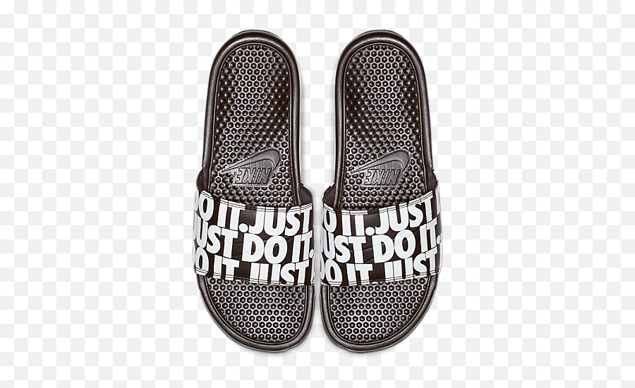 Nike Benassi Just Do It Print 631261 - 024 Sneakerjagers Shoe Png,Just Do It Transparent