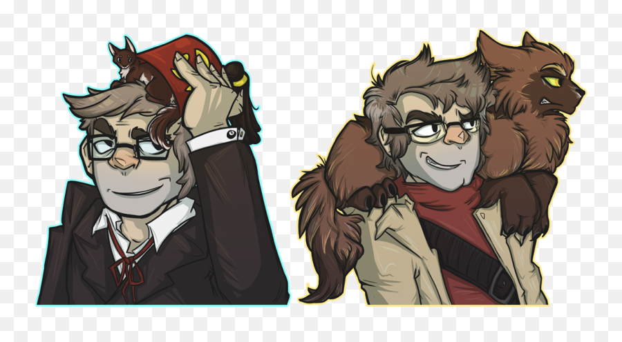 Post - Script Ariasune Gravity Falls Archive Of Our Own Stan And Ford Png,Grunkle Stan Png