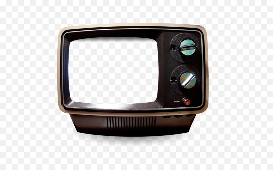 Old Tv Frame Png Transparent Images - History Of Old Television,Old Tv Png