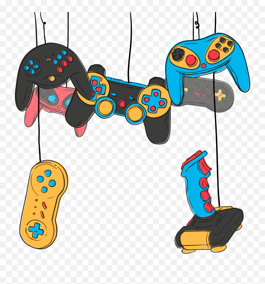 Video Game Controller Joystick Online - Video Game Transparent Video Games Clipart Png,Video Game Controller Png