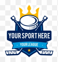 Custom Hockey Puck With Crown Sticker - Post 2 Post Logo Png,Hockey Puck Png