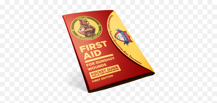 First Aid For Gunshot Wounds Pocket Guide - Packet Png,Gunshot Png