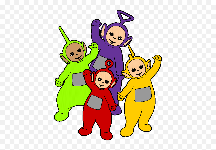 Teletubbies Laa Clipart Png Image - Teletubbies Drawing,Teletubbies Png