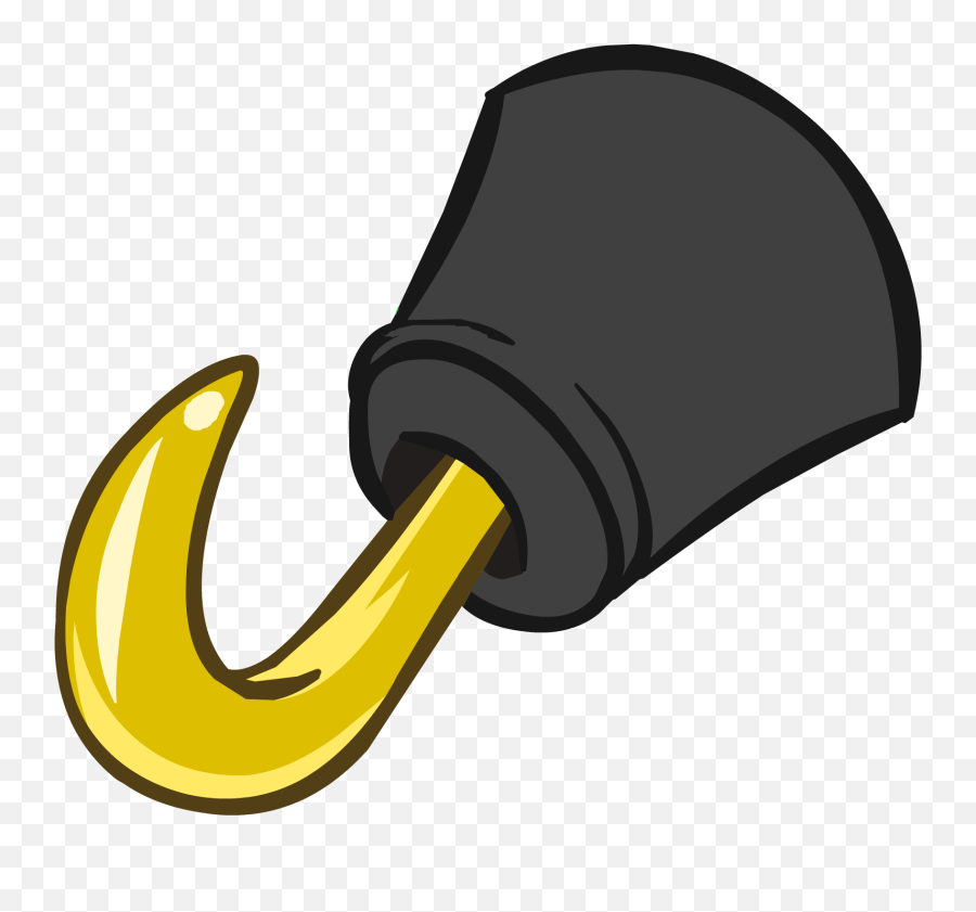 Club Penguin Captain Hook Piracy - Pirate Hook Clipart Png,Pirate Hook Png