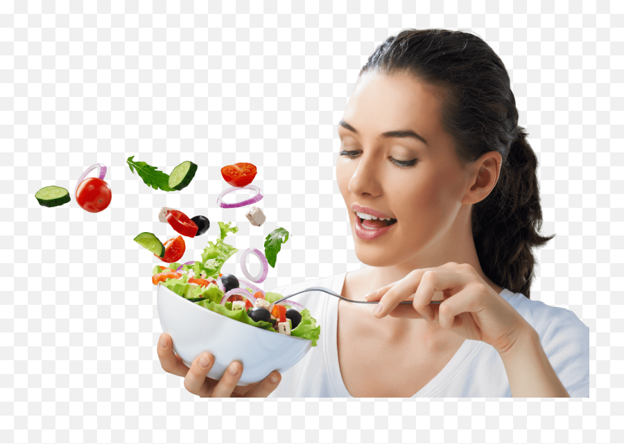 Supplement Nutrient Dietary Eating Food - Girl Eating Healthy Food Png,Eating Png