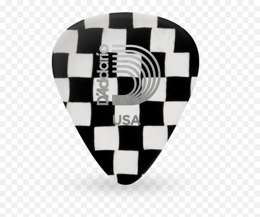 Classic Celluloid Pick Accessories Du0027addario - D Addario Planet Waves Mm Png,Checkerboard Pattern Png