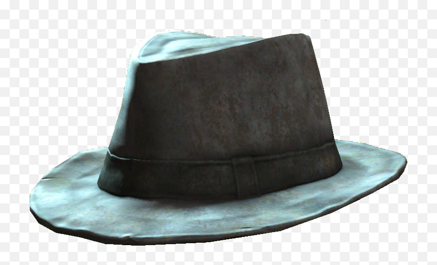 Image Battered Fallout Wiki - Cowboy Hat Transparent Fallout 4 Battered Fedora Png,Fedora Hat Png
