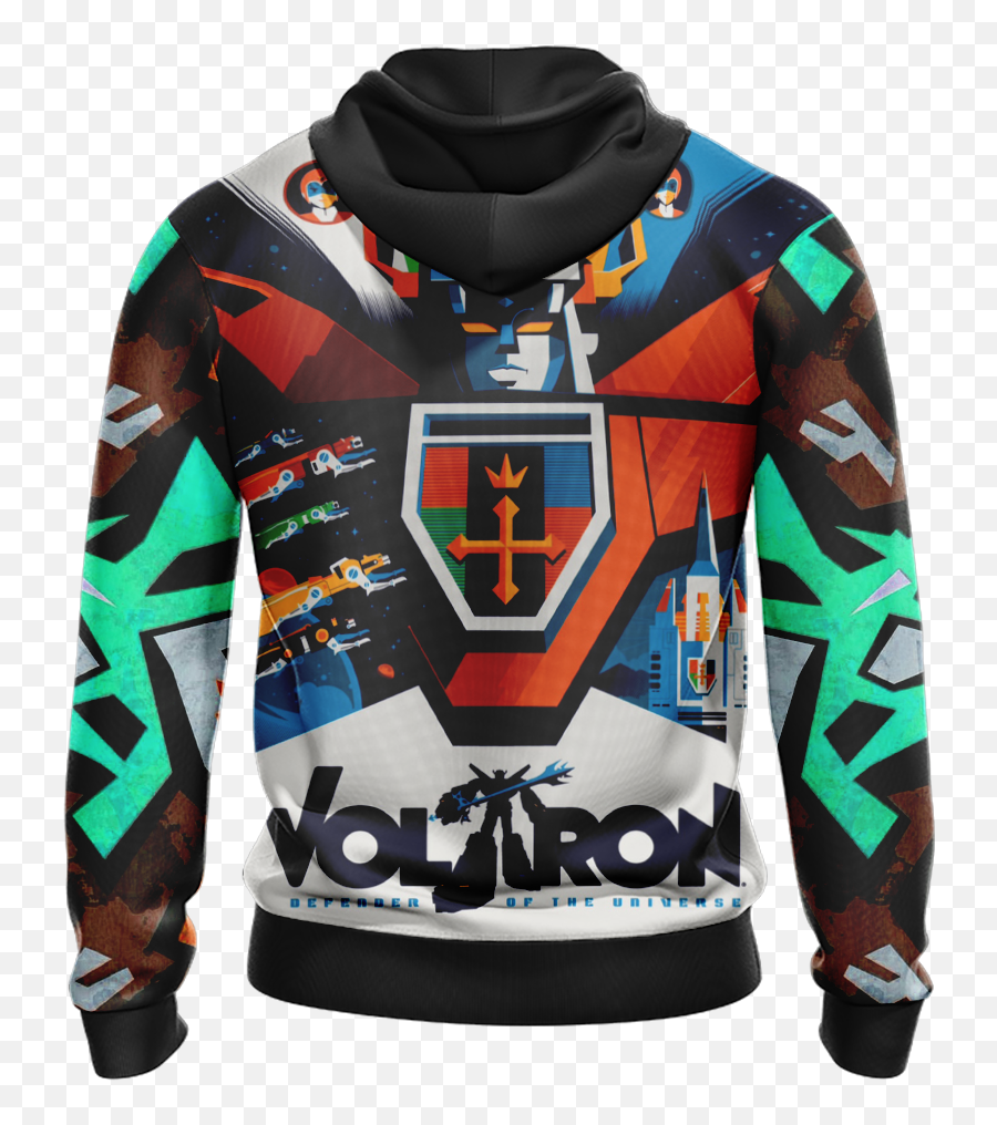 Voltron Legendary Defender New Versionunisex 3d Hoodie - Voltron Tom Whalen Png,Voltron Transparent