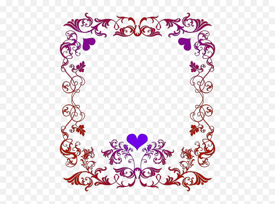Free Download Png Hd Hq Image - Valentines Day Border Clip Art,Free Transparent Borders