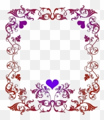 Free Download Png Hd Hq Image - Valentines Day Border Clip Art