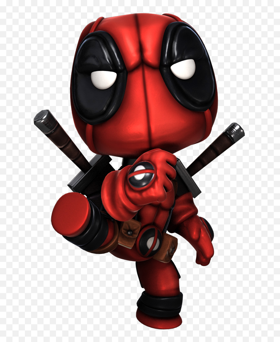 I Love Deadpoolu0027s Crazy - Deadpool Baby Full Size Png Little Big Planet 3 Personaje Deadpool,Deadpool Comic Png