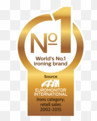 No 1 Logo - Philips Ironing Brand png