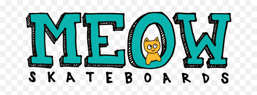 Meow Skateboards - Meow Skateboards Png,Skateboards Logo Wallpaper