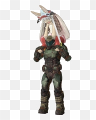 Madeinabyss - Nanachi And Doom Slayer Png,Doomguy Transparent
