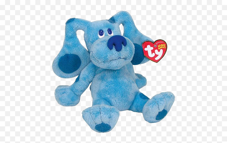 Soft Toys - Blues Clues Blue X Magenta Png Download Clues Ty Beanie,Blues Clues Png