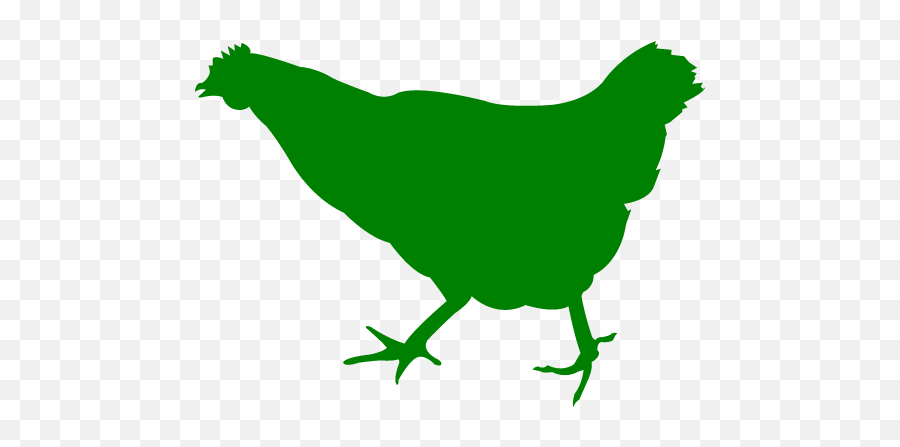 Green Chicken 2 Icon - Free Green Animal Icons Red Chicken Logo Png,Chicken Icon Png