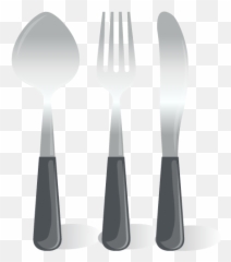 Cutlery Spoon Fork Knife Icon Kitchen Iconset Julie - png