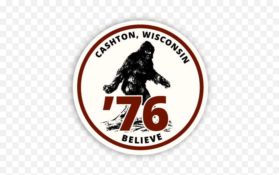 Cashton Bigfoot Sticker - Label Png,Bigfoot Png