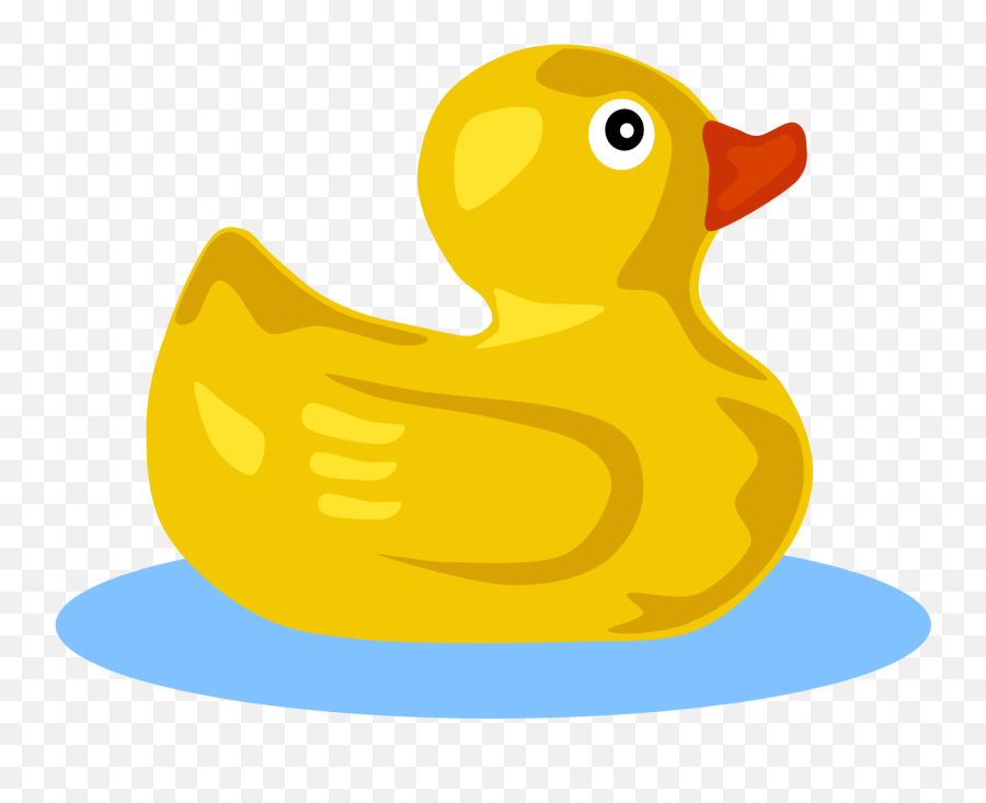 Clipart Duck Noisy Transparent - Clip Art Rubber Ducky Png,Duck Clipart Png