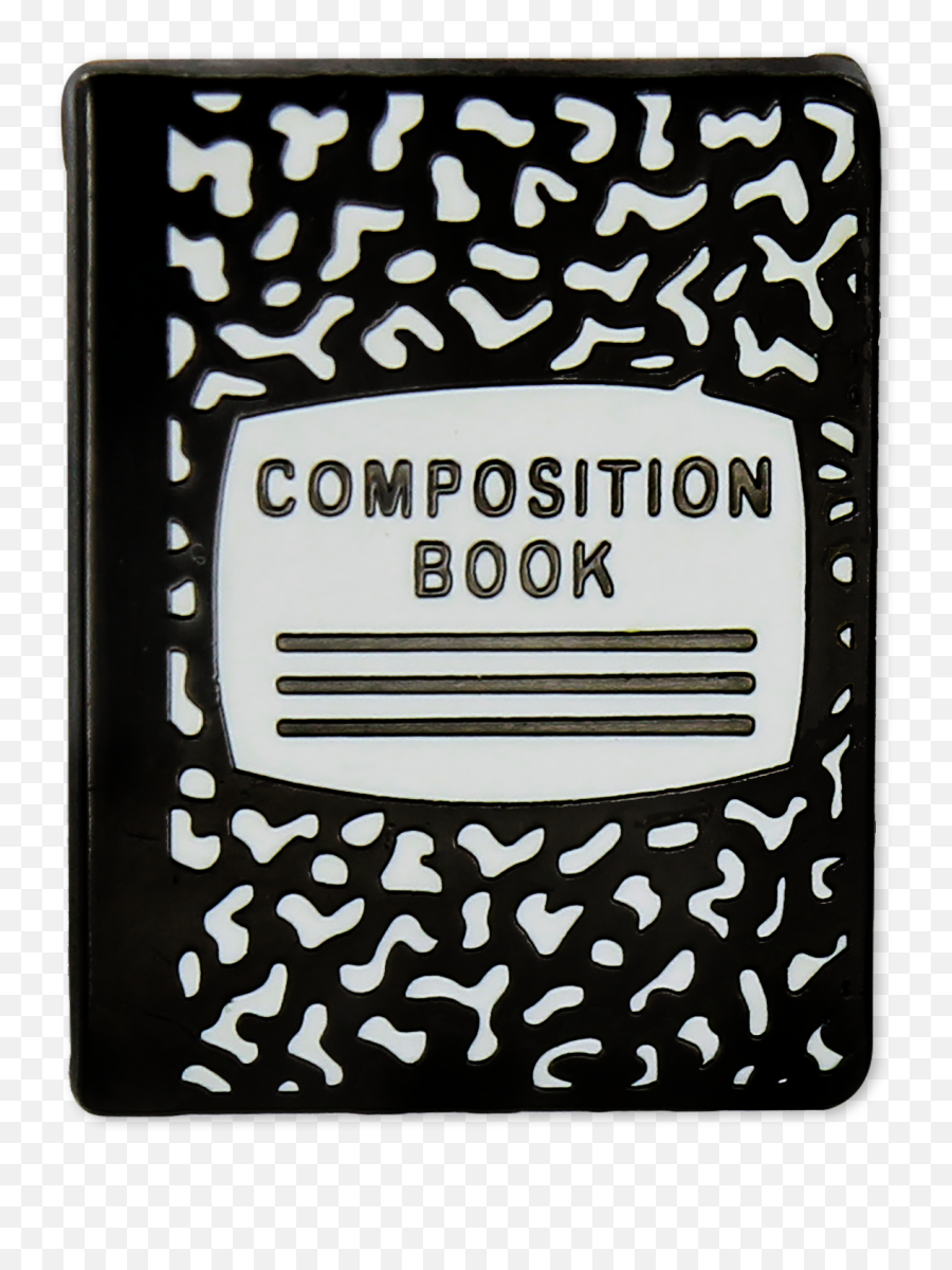 Composition Notebook Water Gun - Composition Book Enamel Pin Png,Composition Notebook Png
