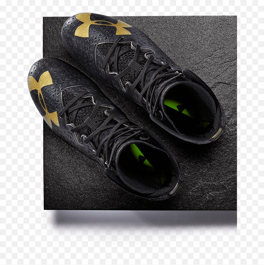 Under Armour Black Gold Rugby Boots Nitro Low D Core Speed - Round Toe Png,Nitro Icon Cleats
