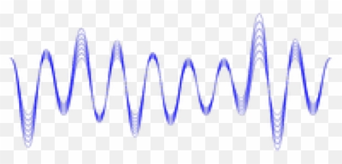 Sound Wave Clipart Transparent - Waves No Background Vibrations Png