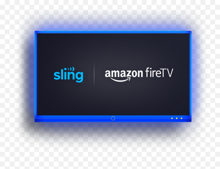 Watch Tv Online With Amazon Fire Sling - Horizontal Png,Amazon Shortcut Icon