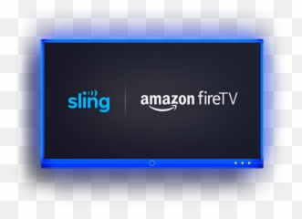 Watch Tv Online With Amazon Fire Sling - Horizontal png