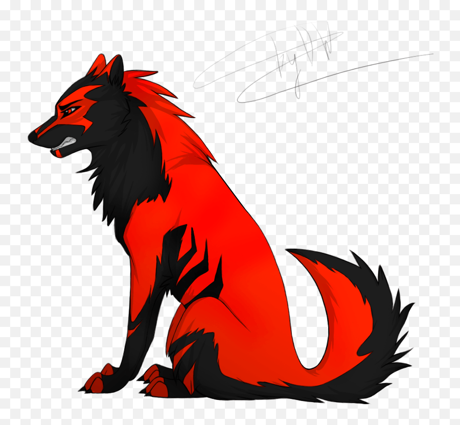 Cool Red Wolf Logo - Logodix Drawing Red Wolf Png,Cool Wolf Icon