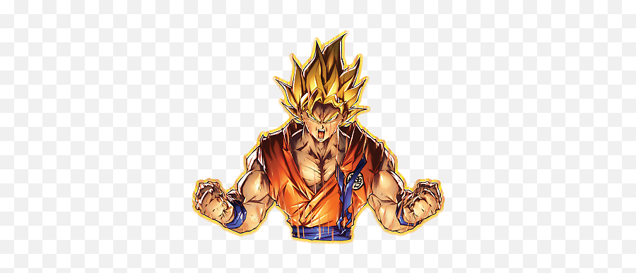 Dragon Ball Super - Goku Super Saiyanbluerose Anime Decal For Cartrucklaptop Ebay Super Saiyan Sticker Png,Super Saiyan Icon