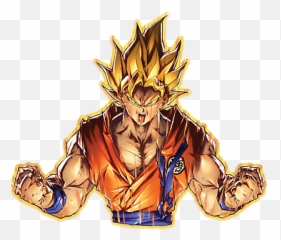 Dragon Ball Super - Goku SaiyanBlueRose Anime Decal for CarTruckLaptop eBay Sticker png