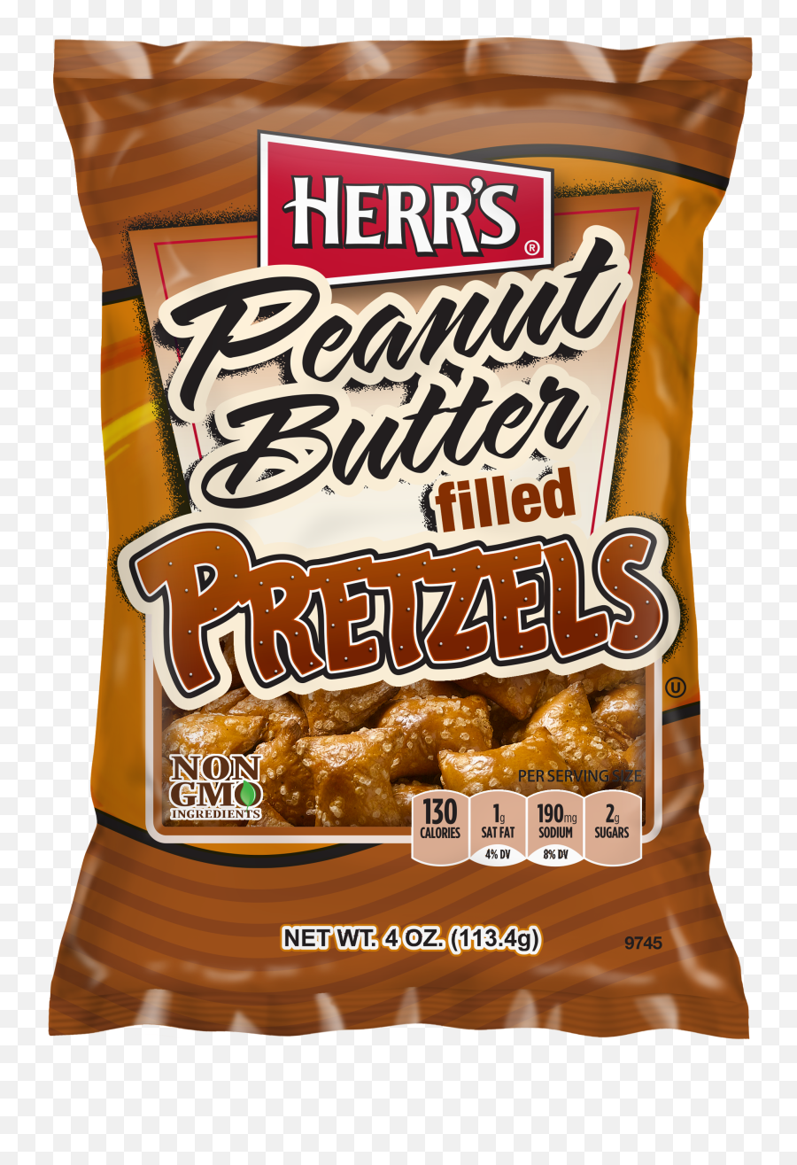 4 Oz Peanut Butter Filled Pretzels Herru0027s Png Transparent