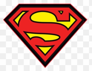 Superman - Logo Large LED Wall Light Superhero Clipart png