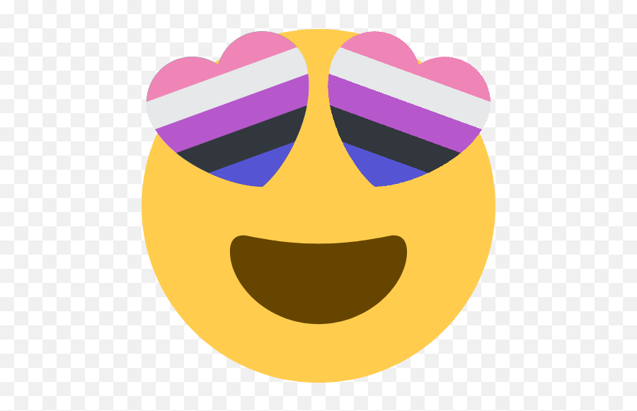 Genderfluidhearteyes - Discord Emoji Discord Emoji Genderfluid Heart Emoji Png,Genderfluid Icon