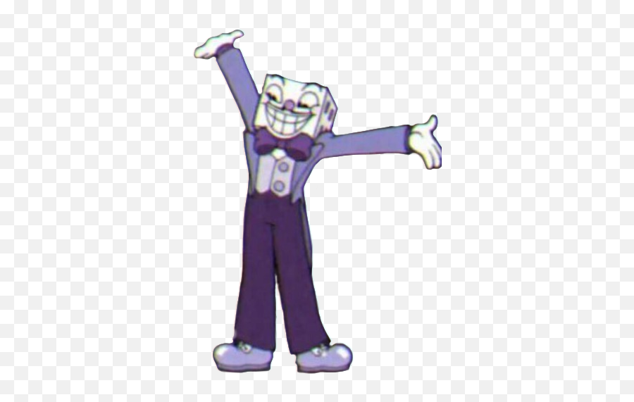 Me, 10 Mins Later - King Dice Cuphead Transparent PNG - 456x810