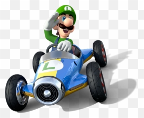 Download Hd Luigi In Mario Kart 8 - png