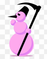 Grim Reaper Snowman Transparent Png - StickPNG Transparent Png