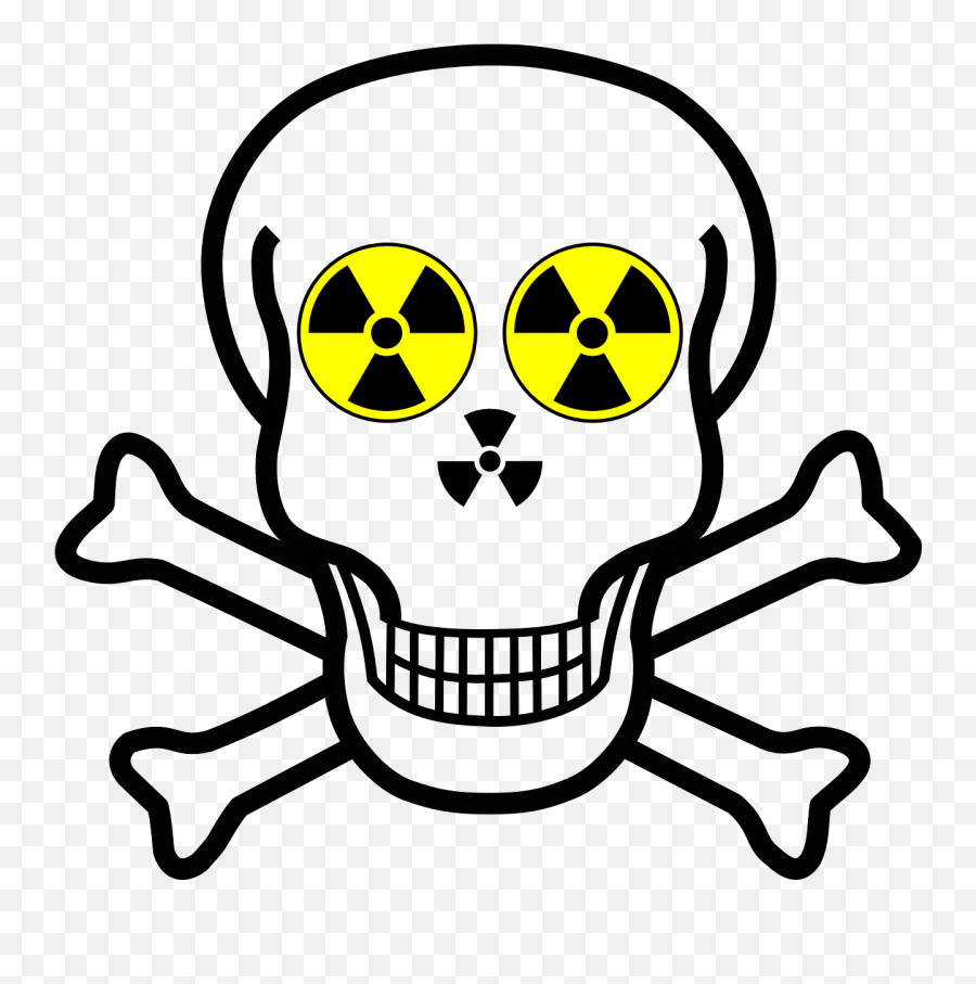 Skull Warning Bones Crossbones Png Picpng - Skull And Cross Bones Png,Skull Crossbones Icon