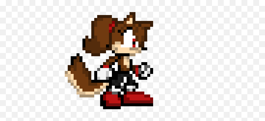 Aries The Wolf Pants Pixel Art Maker - Sonic Advance Sonic Pixel Art Png,Sonic 3 Icon