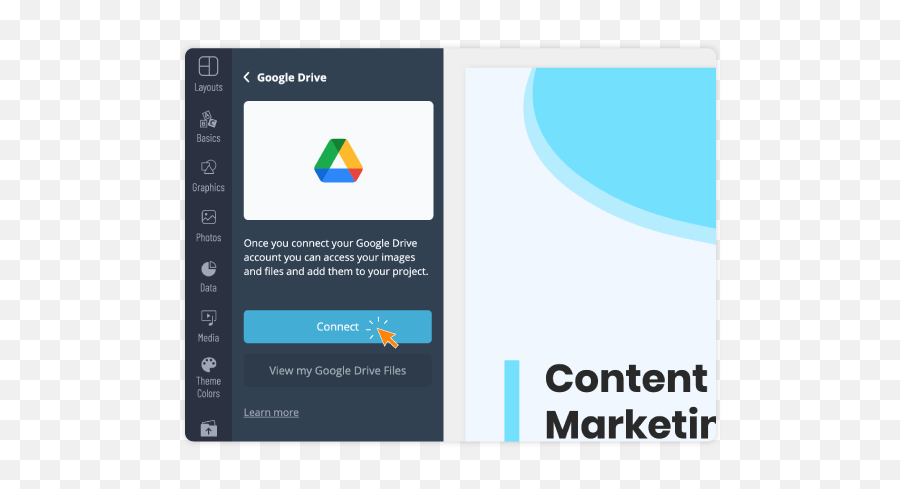 Visme Google Drive Integration - Vertical Png,Cannot Find Google Drive Icon